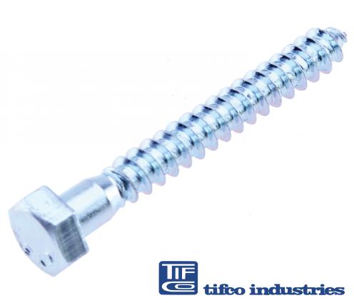 Tifco Industries Part Hex Lag Screw X