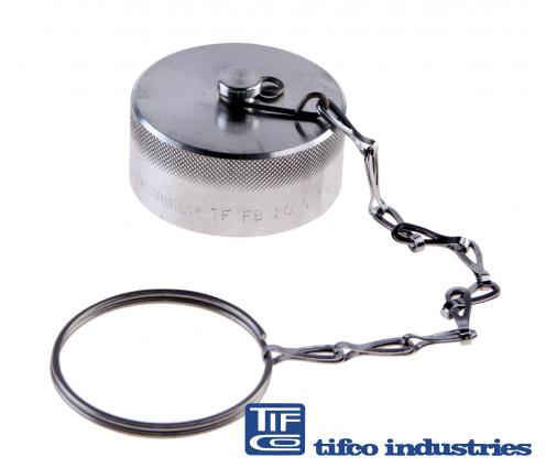 TIFCO Industries - Part#: 48385 - QD Hydraulic Coupler Dust Cap, Winged ...