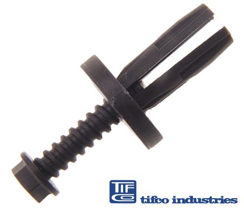 TIFCO Industries - Part#: 28011 - Automotive Screw Type Retainer, 5/16