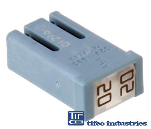 TIFCO Industries - Part#: 45371 - Slotted M-CASE Fuse, 20A