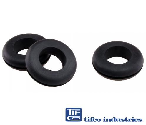 Rubber Grommets - Groove 3/16, Inside Diameter 1/4-3/4