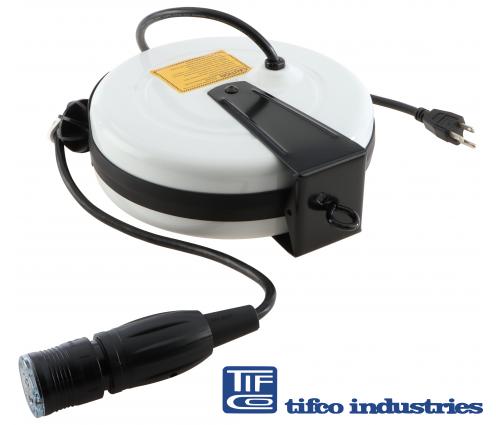 TIFCO Industries - Part#: 4331 - Retractable Reel Power Cord, 30Ft