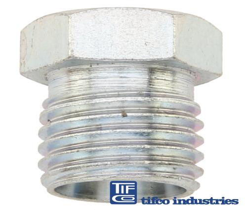 TIFCO Industries - Part#: 90111 - Metric DIN 90 Deg. Union Elbow, 10mm-S  M18-1.50