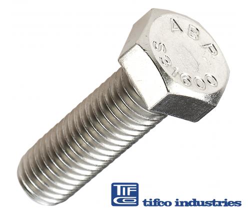 TIFCO Industries - Part#: 16440 - 304 S/S NC Hex Hd Cap
