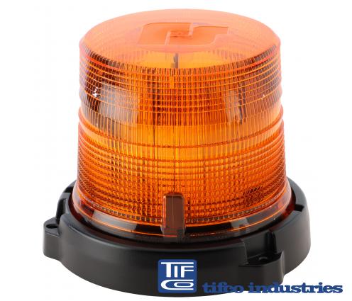 TIFCO Industries - Part#: 2703 - LED Beacon Light-Class 1, Amber Perm Mt