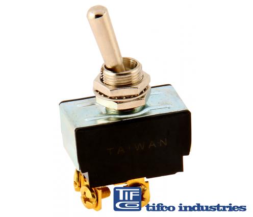 TIFCO Industries - Part#: 2955 - DPST Toggle Switch, On-Off