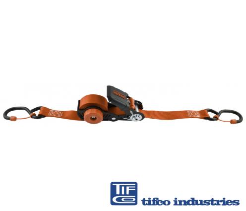 TIFCO Industries - Part#: 35169 - Nylon Tow Strap W/Hooks, 10,000# 2 x 20