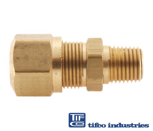 TIFCO Industries - Part#: 37914 - Air Brake Fitting Male Conn, 3/8