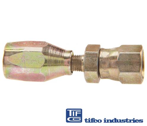 TIFCO Industries - Part#: 38285 - Field Attachable Hose End, 1/4 H 