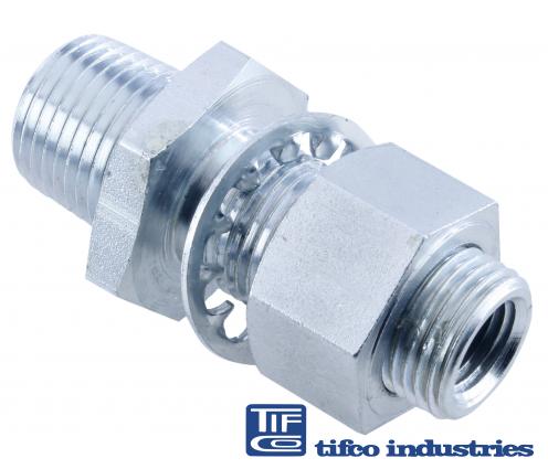 TIFCO Industries - Part#: 37743 - Brass Split Sleeve Male Conn, 1 