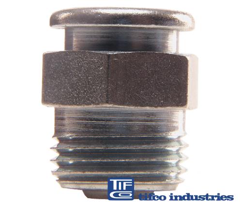 1/4-28 Taper Male x 1/8 NPT Female, 90 Degree Grease Fitting Adapters -  Hi-Line Inc.