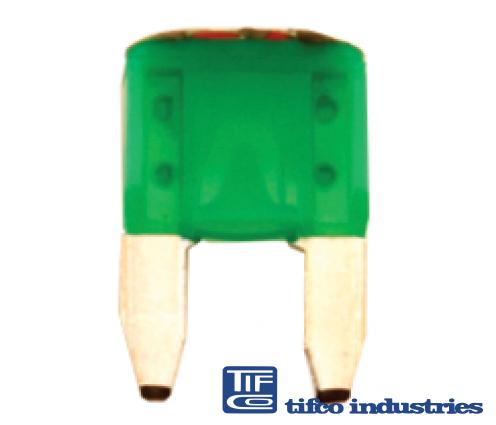 TIFCO Industries - Part#: 42525 - LED Mini Blade Type Auto Fuse 