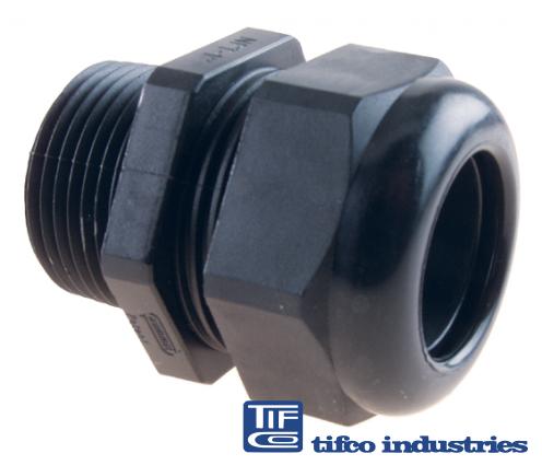 TIFCO Industries - Part#: 44101 - Strain Relief Fitting, PG-9 Dome