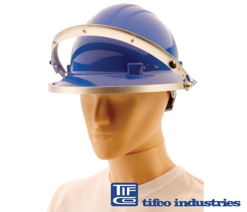 Full brim hard hat cheap face shield