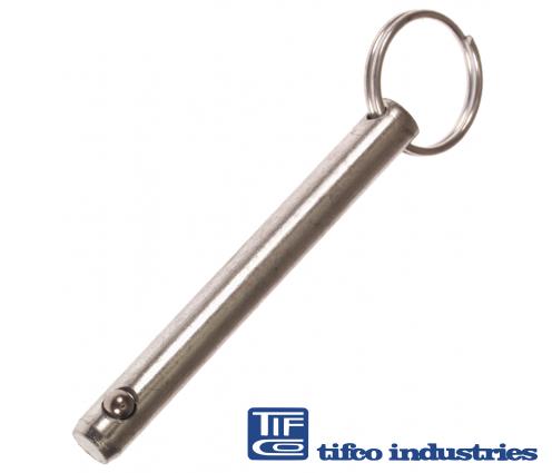 Hillman Cotterless Hitch Pins (3/8" Ring Diameter X 2-1/8" Length),Silver