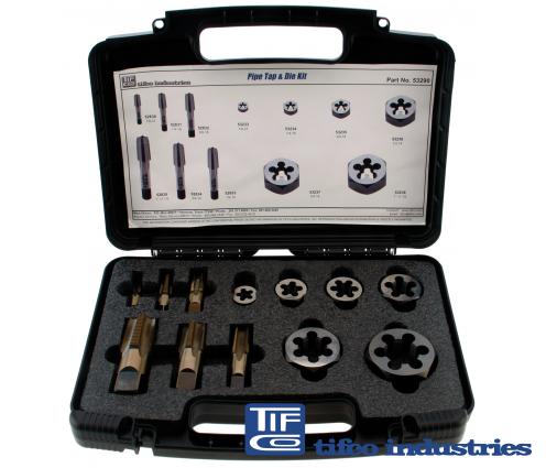 Pipe tap and on sale die set