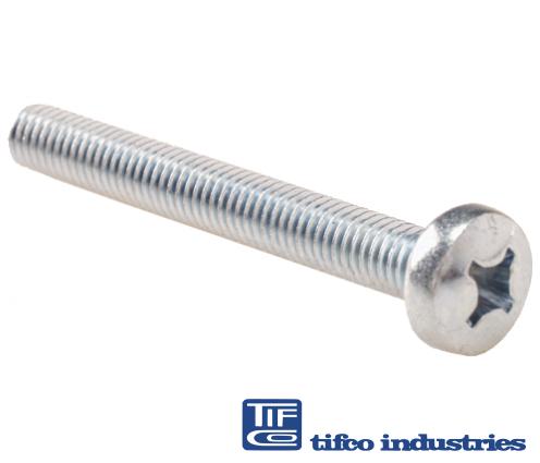 TIFCO Industries - Part#: 71021 - Metric S/S Pan Hd Ph Mach Scr 