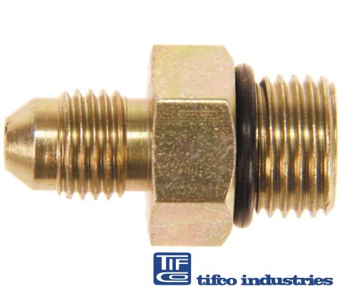 TIFCO Industries - Part#: 77314 - JIC x ORB Port Adapter, 4Male