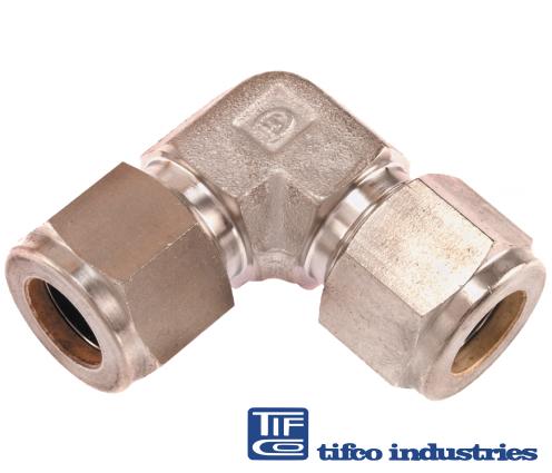 TIFCO Industries - Part#: 80041 - S/S Instrument Ftg-Union Elbow