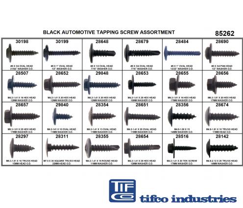 TIFCO Industries - Part#: 28354 - Automotive Tapping Screw, M4.2 