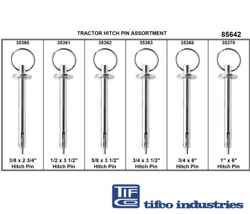 TIFCO Industries - Hardware, Pins, Hitch, Tray Assortment