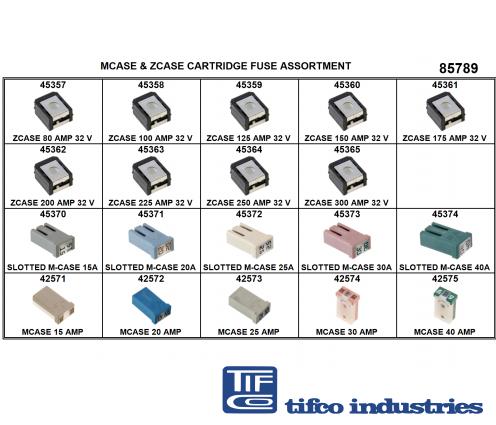 TIFCO Industries - Part#: 45373 - Slotted M-CASE Fuse, 30A