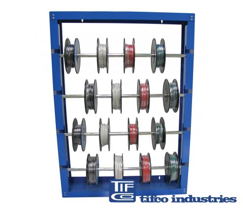 Wire Spool Organizer Rack