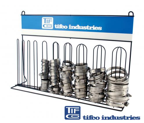 TIFCO Industries - Part#: 91183 - Hose Clamp Rack, 2 1/16 - 5