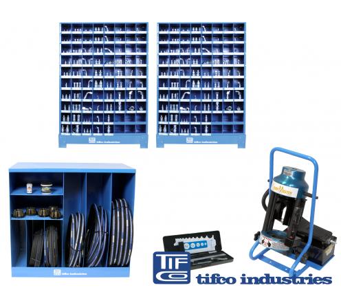 TIFCO Industries - Part#: 91026 - Modular Hose Storage Cabinet,  24Hx21.5Wx24D